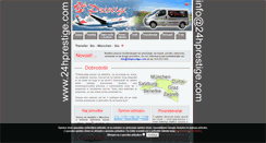 Desktop Screenshot of 24hprestige.com